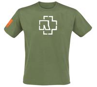 Rammstein Logo T-Shirt olive M