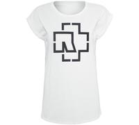 Rammstein Logo T-Shirt white XL