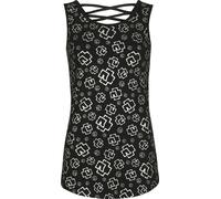 Rammstein Stripped Top black S