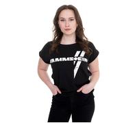 Rammstein - Weiße Balken - Girly - black - L - 100% Cotton L