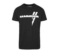 Rammstein Weiße Balken Tee Black Xx-Large