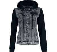 Rammstein Wo Bist Du Denim Jacket grey black 3XL
