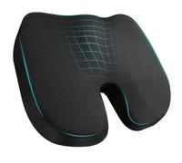 RaMokey Memory Foam Seat Cushion, Ergonomic Coccyx Cushion for Tailbone Discomfort, Relief Coccyx & Hemorrhoid Stress Seat Cushion for Office Chair, Car, Travel, Long Sitting, Gaming