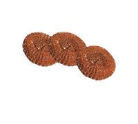 Ramon Copper Scourers (Pack Of 25) Brown (One Size)