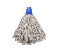 Ramon Hygiene 12PY Socket Mop, Blue Socket - Pack of 10 Mop Heads