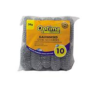 Ramon Hygiene 828/40 Galvanised Scourers 38 Grm , Pack of 10