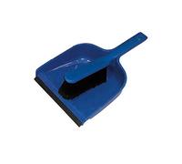 Ramon Hygiene Dust Pan and Brush Set,with Soft Bristles, Blue, Large Capacity, Compact Storage