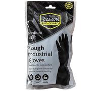 Ramon Pro-Guard Heavy Duty Rubber Gloves Medium - 1x10