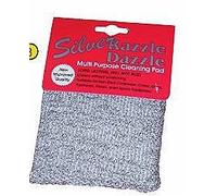 Ramon Razzle Dazzle Cleaning Pad Silver 13cm x 10cm