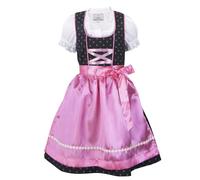 Ramona Lippert children's Dirndl, Lea - Grey - 122 cm-128 cm
