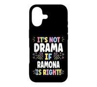 RAMONA Personalized Women's Gift Custom RAMONA Case for iPhone 17