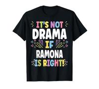 Ramona Personalized Women's Gift Custom Ramona Value Graphic T-Shirt