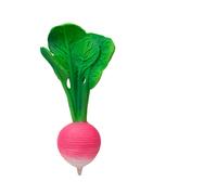 Ramona the Radish Teething Ring Pink