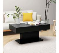 ramona wooden coffee table - black