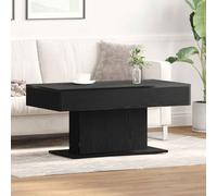 ramona wooden coffee table - black oak