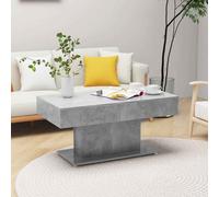 ramona wooden coffee table - concrete grey