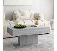 ramona wooden coffee table - grey sonoma