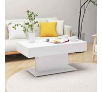 ramona wooden coffee table - white