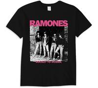Ramone Rocket to Russia Music Tee Shirt Vintage Shirt for Men Men T-Shirt XL Men Black T-Shirt XL