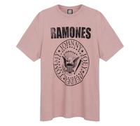 Ramones Amplified Collection - Vintage Crest T-Shirt light pink XL