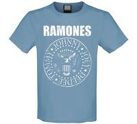 Ramones Classic Seal T-shirt blue S