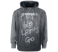 Ramones Hey Ho Let's Go Hoodie grey
