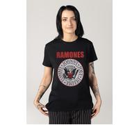 Ramones - Hey Ho Red Block Text - T-Shirt - black - M - 100% Cotton M
