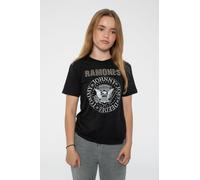 Ramones Kids Diamante Presidential Seal Tee in Black | Size: 3-4 Years Ramones Black 3-4 Years