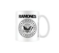 Ramones Logo Mug in White Ramones White