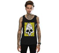 Ramones Men's Pinhead Distressed Vest Black X-Large