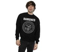 Ramones Men's Presidential Seal Sweatshirt Large Black