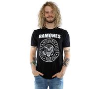 Ramones Men's Presidential Seal T-Shirt Large Black
