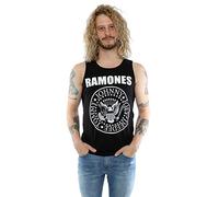 Ramones Men's Presidential Seal Vest Large Black