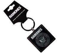 Ramones Presidential Seal Keychain (One Size) (Black/White), Black/White, One Size