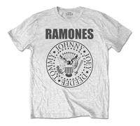 Ramones Presidential Seal T-Shirt in Grey | Size: 3-4 Years Ramones Grey 3-4 Years
