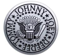 Ramones Presidential Seal White Woven Patch One Size