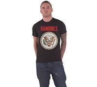 Ramones - Ramones Unisex Tee: Full Colour Seal - Medium - Black