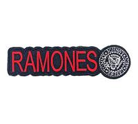 Ramones - Rock Off Ramones Logo & Seal Official Woven Patch