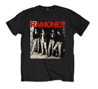 Ramones Rocket to Russia Official Tee T-Shirt Mens Unisex (X-Large) Black