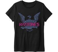 Ramones - T-Shirt # M Unisex Black # Purple Eagle