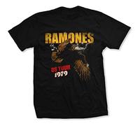 Ramones - T-Shirt # M Unisex Black # Tour 1979