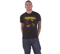 Ramones - T-Shirt # S Unisex Black # Tour 1979