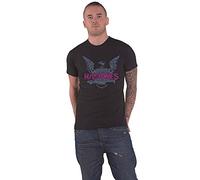 Ramones - T-Shirt # Xxl Unisex Black # Purple Eagle