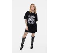 Ramones Women's East Village T-Shirt Dress in Black | Size: Medium Ramones Black M
