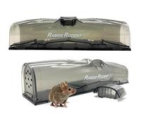 Ramor Rodent 2 Pack Humane Mouse Traps for Indoors That Work. Catch and Release Mouse Trap. Mousetrap No Kill Humane Mouse-Trap. Safe for Pets, Kids. No Mouse Poison Mice Trap.