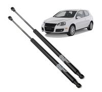 Ramor Strutz 2x Tailgate Gas Struts Compatible with a VW Polo mk4 9N Hatchback 2001-2009. Tailgate Gas Springs Replacement for 6Q6827550 and others.