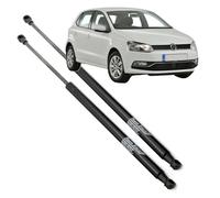 Ramor Strutz 2x Tailgate Gas Struts Compatible with a VW Polo Mk5 6R-6C Hatchback 2009-2017. Tailgate Gas Springs Replacement for 6R6827550A and others.