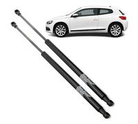 Ramor Strutz 2x Tailgate Gas Struts Compatible with a VW Scirocco Mk3 2008-2017. Tailgate Gas Springs Replacement for 1K8827550A and others.