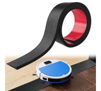 Ramp Door Threshold, 900 x 80 x (10-30)mm Door Threshold Shelter Rubber Slope, Wheelchair Ramp Vacuum Cleaner Robot Slope, Load 800kg (3cm Height)