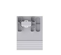 Ramp Doorway Crossing Helper，Compatible for Roborock，S5MAX S6 S7 S8 Q5 Q7 Q Revo All Series Vacuum Cleaner Spare Parts(Single Height Extend)